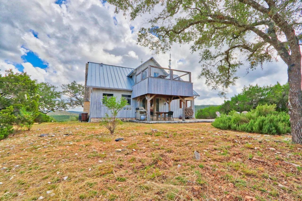 Log Cabin At Old Glory Ranch Villa Wimberley Kültér fotó